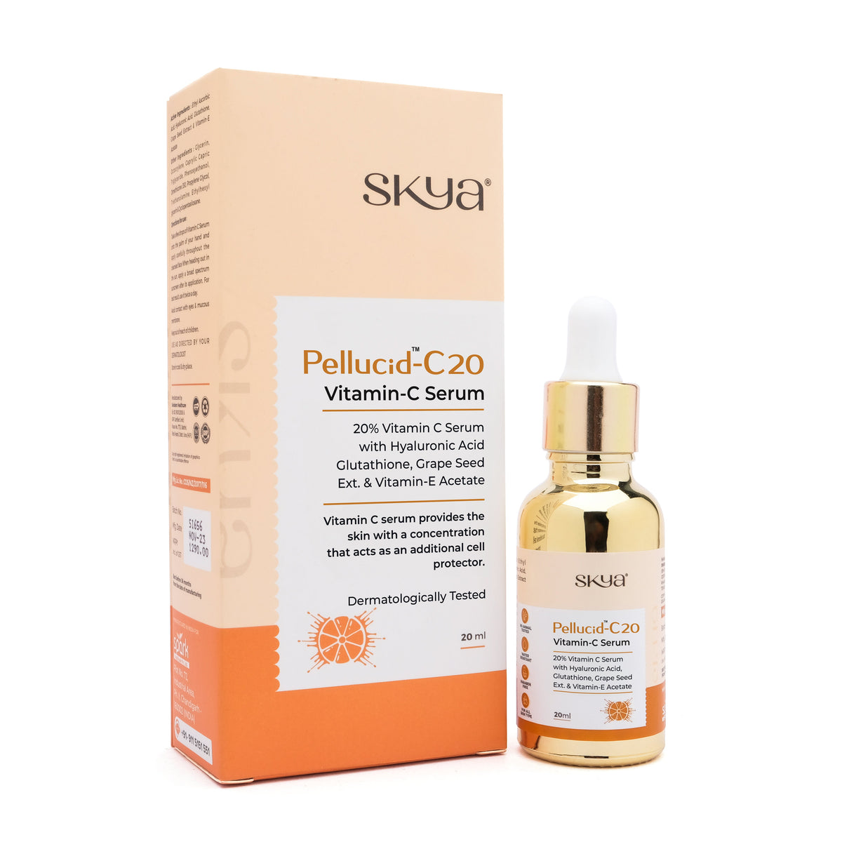 PELLUCID – C20 Ser cu Vit C 20 ml