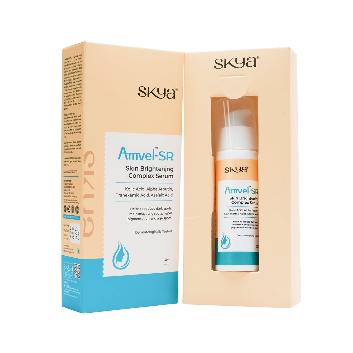 AMVEL-SR Ser complex pentru luminozitatea pielii 30 ml