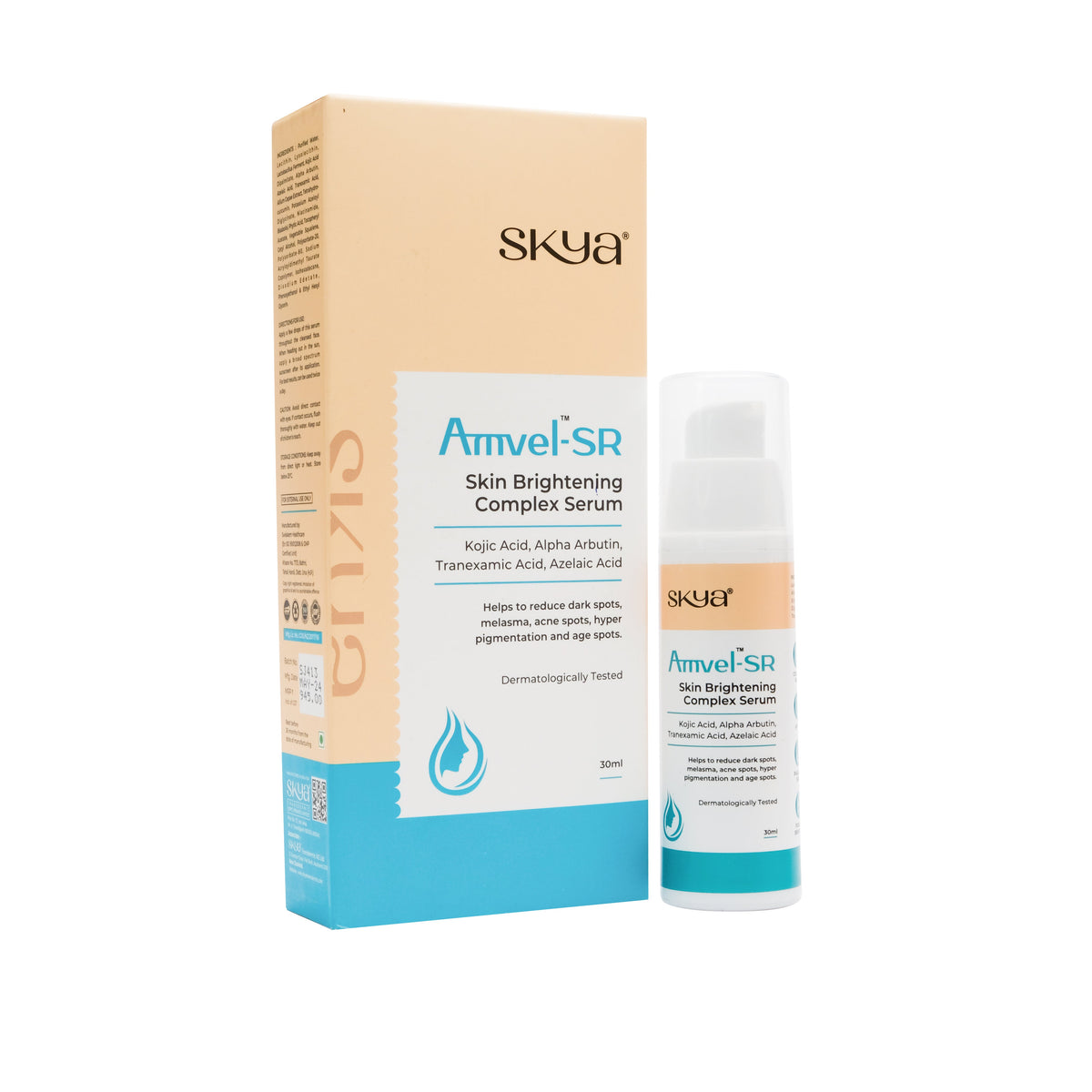AMVEL-SR Ser complex pentru luminozitatea pielii 30 ml