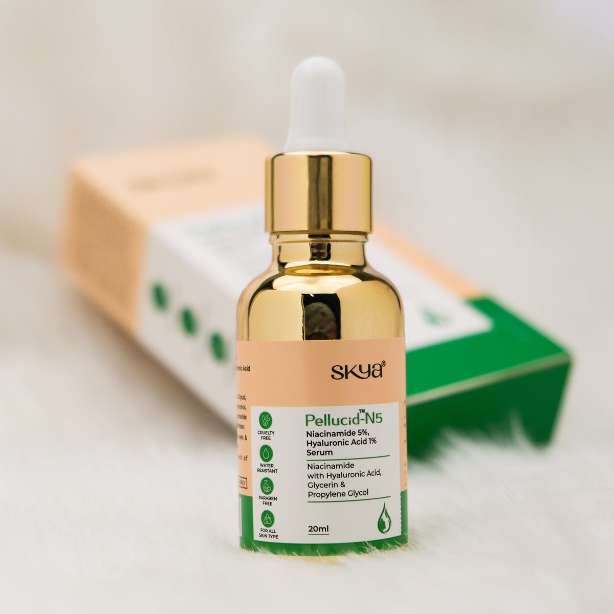 PELLUCID – N5 Ser cu Niacinamida 5% si Ac. Hialuronic 20 ml
