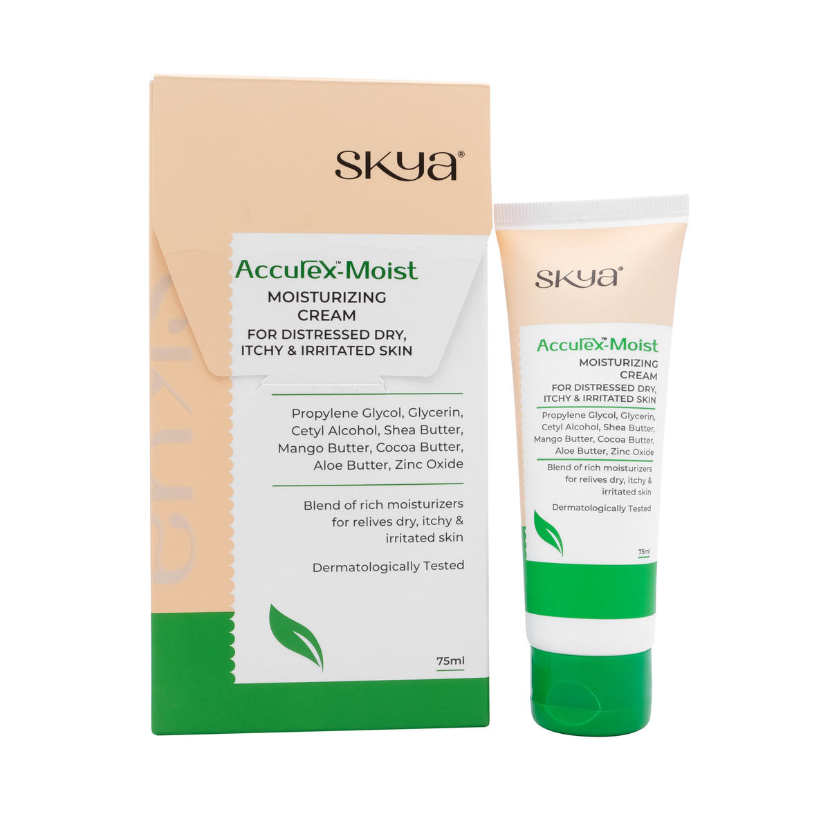 ACCUREX Cremă hidratantă pentru piele uscată și iritată 75 ml