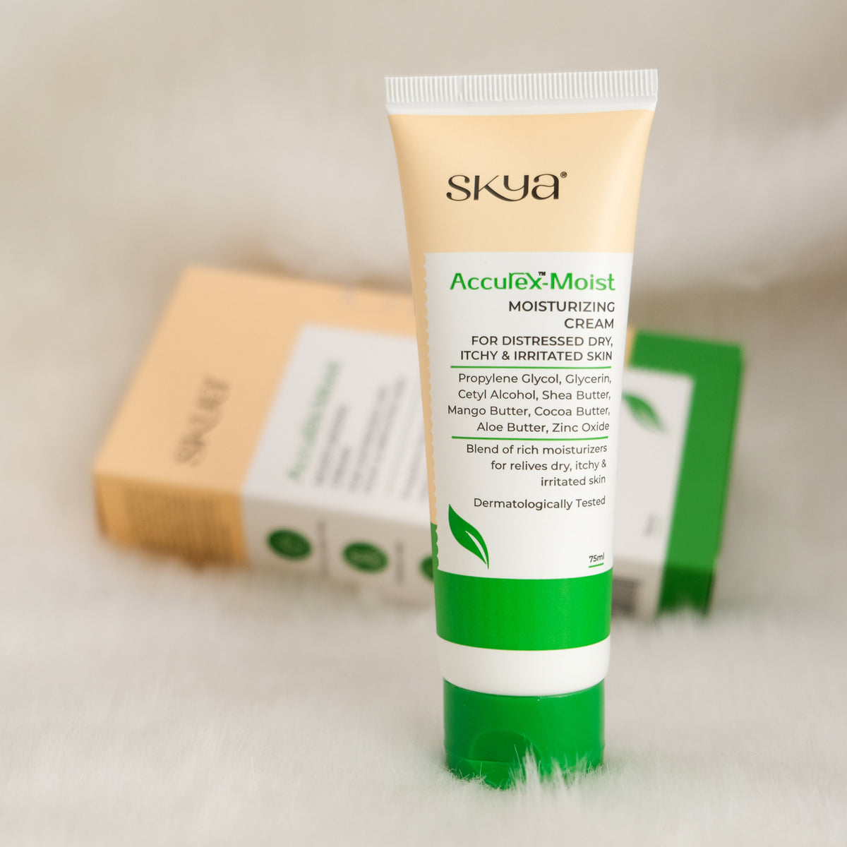 ACCUREX Cremă hidratantă pentru piele uscată și iritată 75 ml
