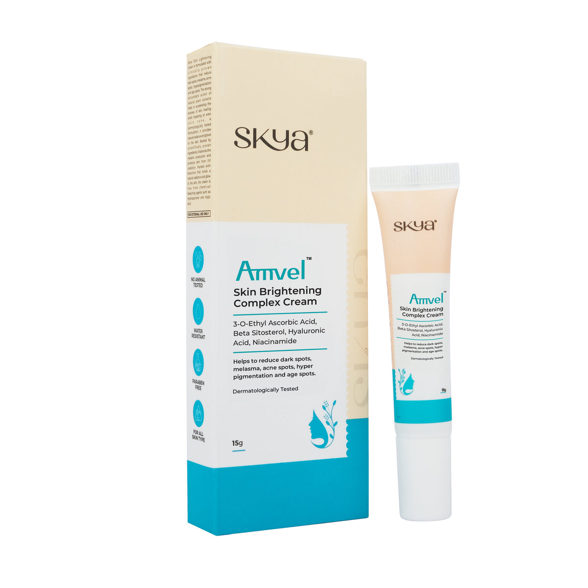 AMVEL Cremă complexă pentru înălbirea pielii 15 gr