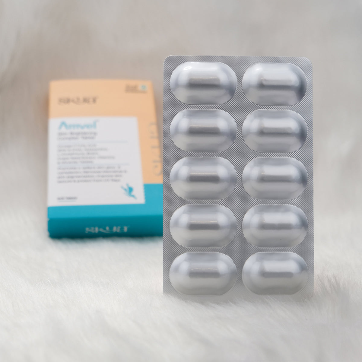 AMVEL Tablete complexe pentru luminozitatea pielii 30 buc