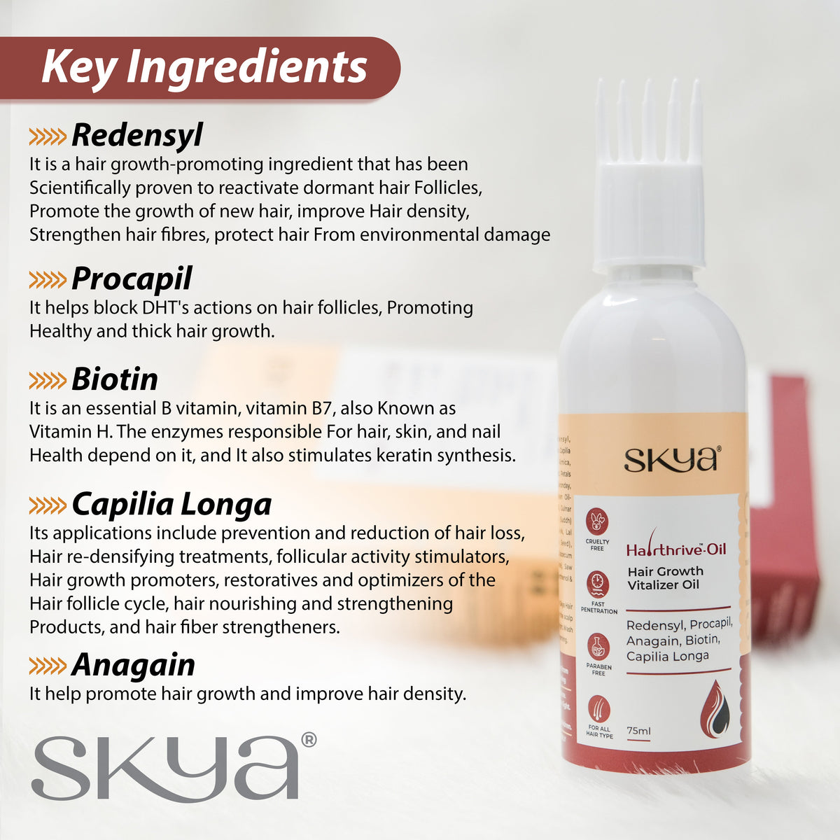 HAIRHRIVE – Oil Ulei vitalizant pentru păr 75 ml
