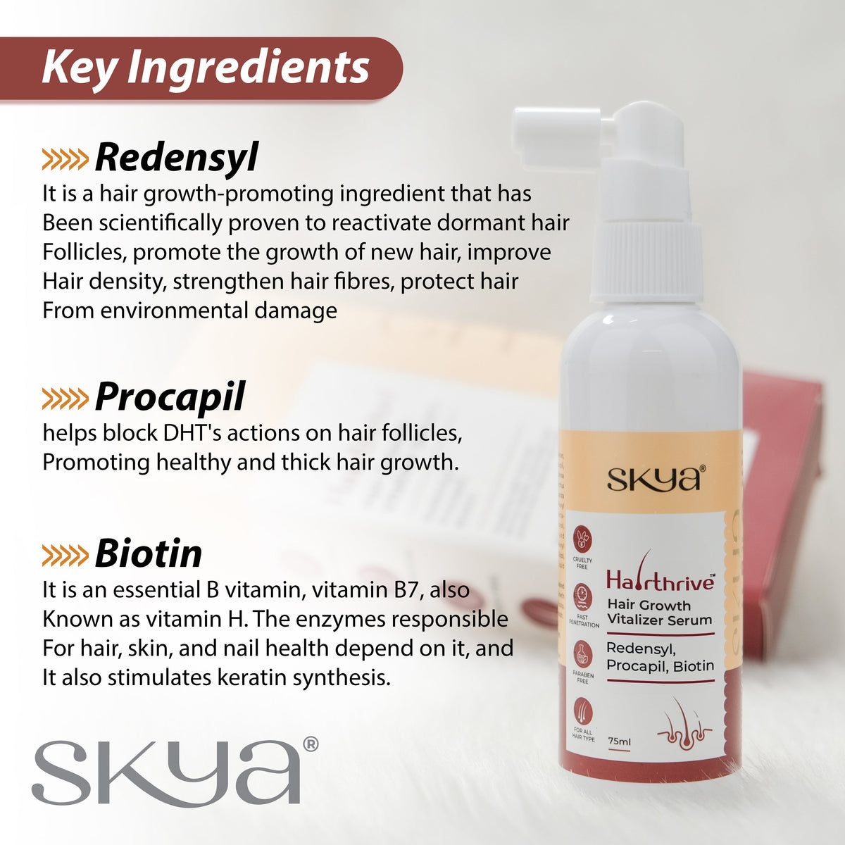 HAIRHRIVE – Ser vitalizant pentru păr 75 ml
