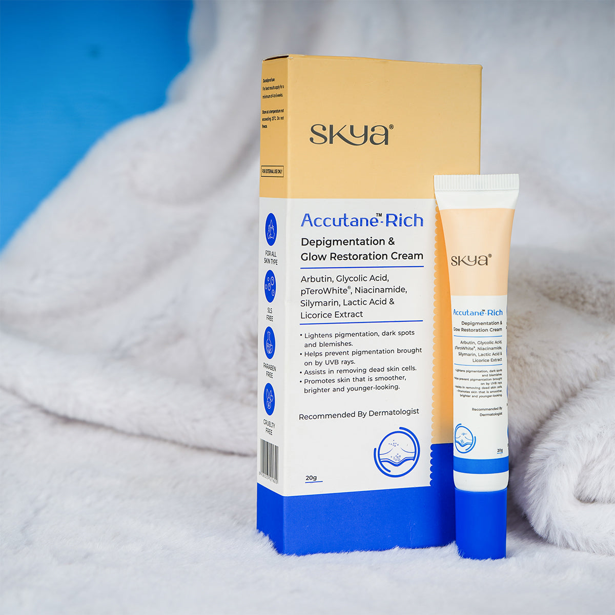 ACCUTANE Rich Cremă de depigmentare și strălucire 20 gr