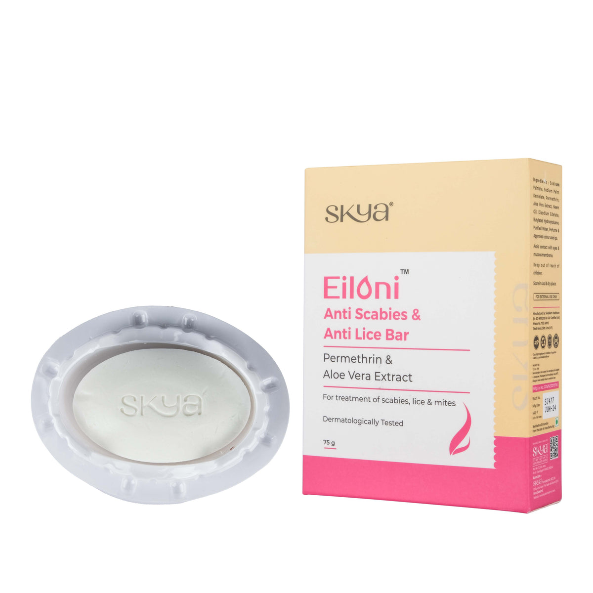 EILONI Baton anti-scabie și anti-păduchi 75 gr